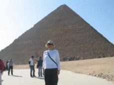 me at pyramids