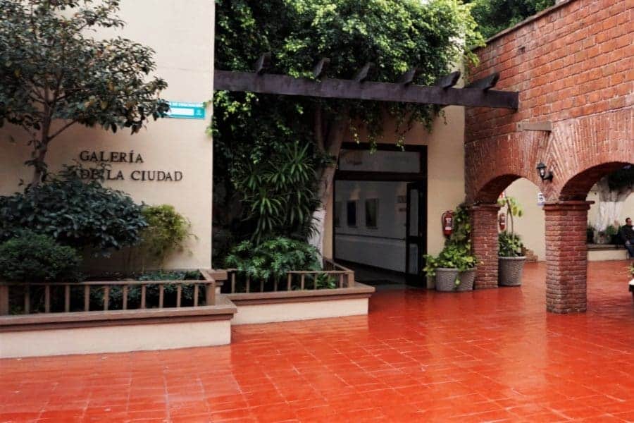 Entrance to the research archives at the Tijuana Museum of History