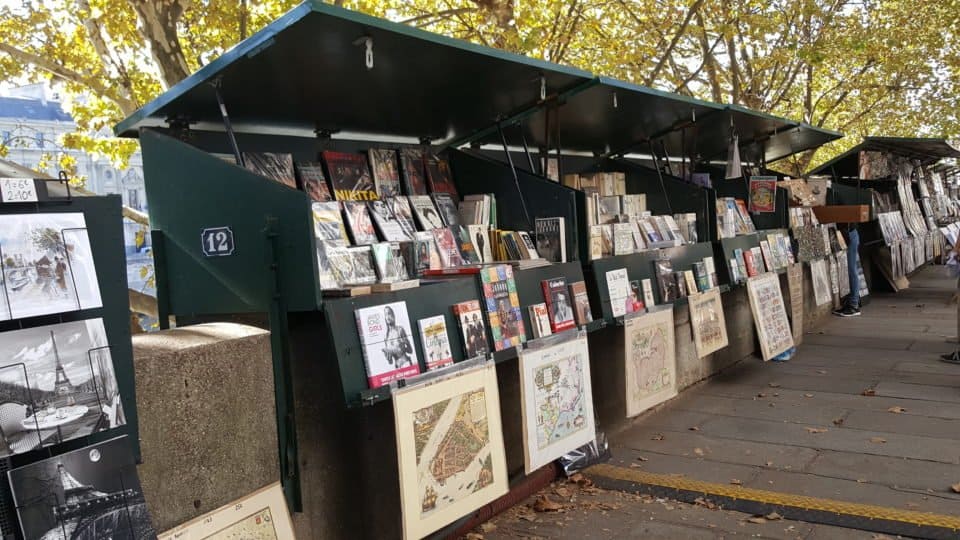 Paris booksellers