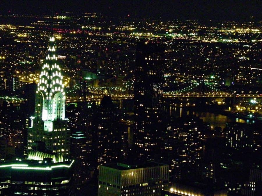 Romantic places - New York City lights