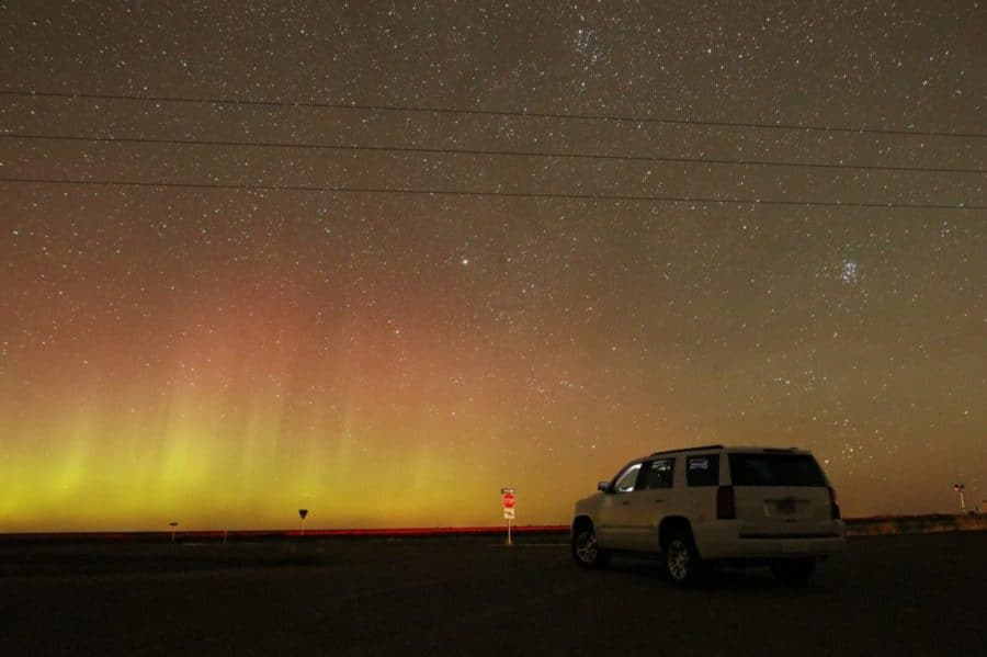 Devils Lake ND Northern Lights