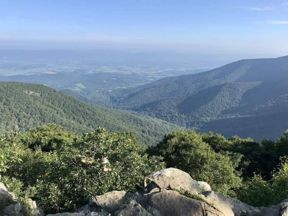 View from Hawksbill Summit, Lurray VA