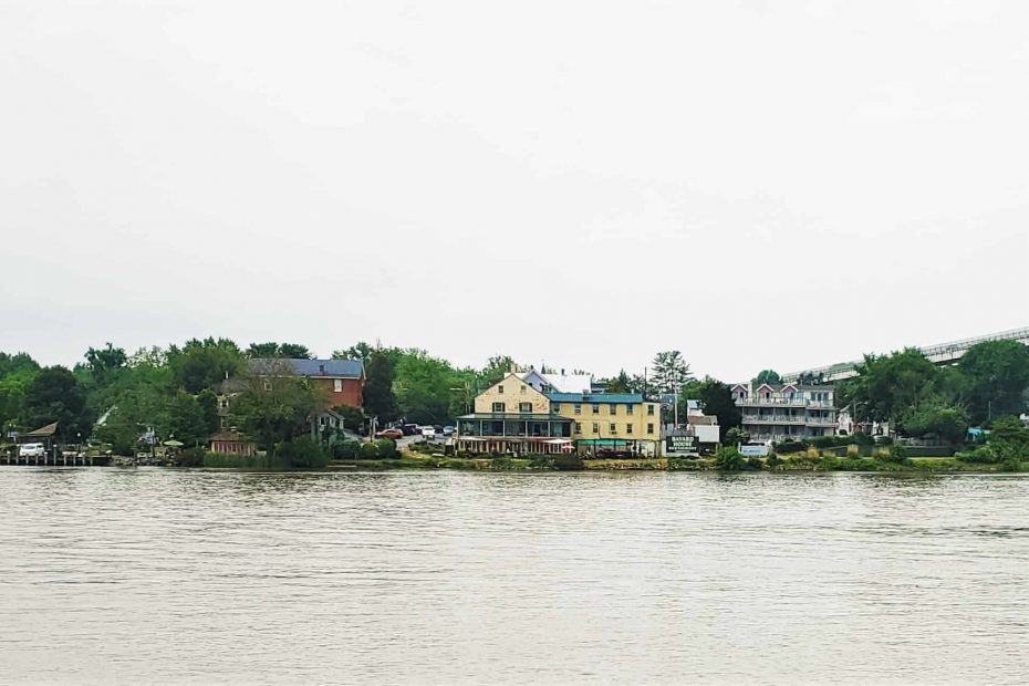 Chesapeake City across the C and D canal