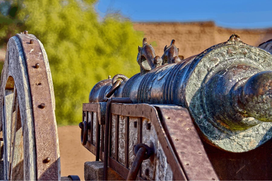 Cannon at Fort Delaware, Delaware City