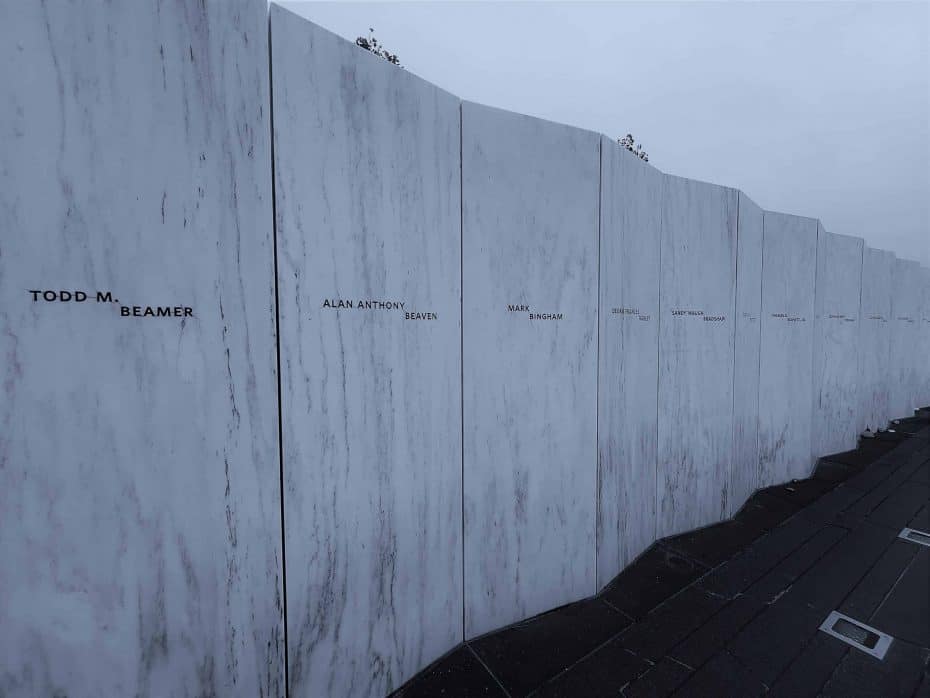 Wall of Names Flight 93 Memorial