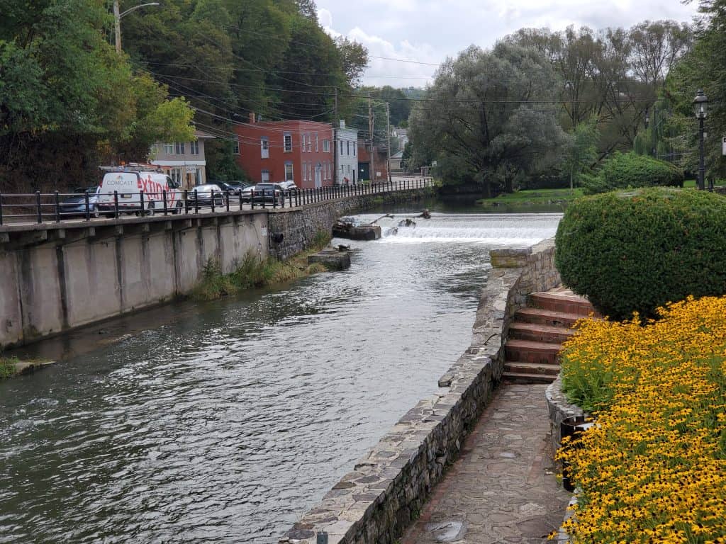Big Spring Creek in Bellefonte PA
