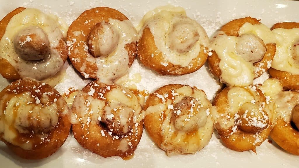 Made to Order donuts at Assiago Tuscan Italian Restaurant
