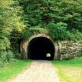 Path of the flood tunnel