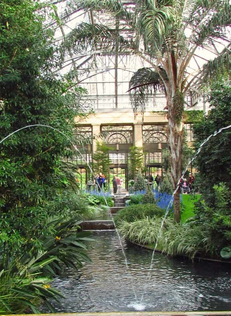 Conservatory at Longwood Gardens a Philadelphia area Estate