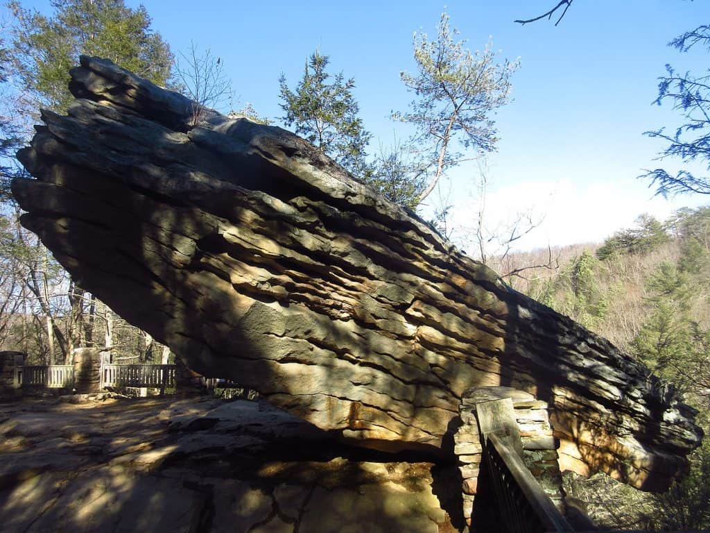 Balance Rock, Trough Creek State Park