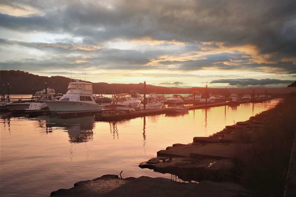 Marina in Port Deposit on the Susquehenna River