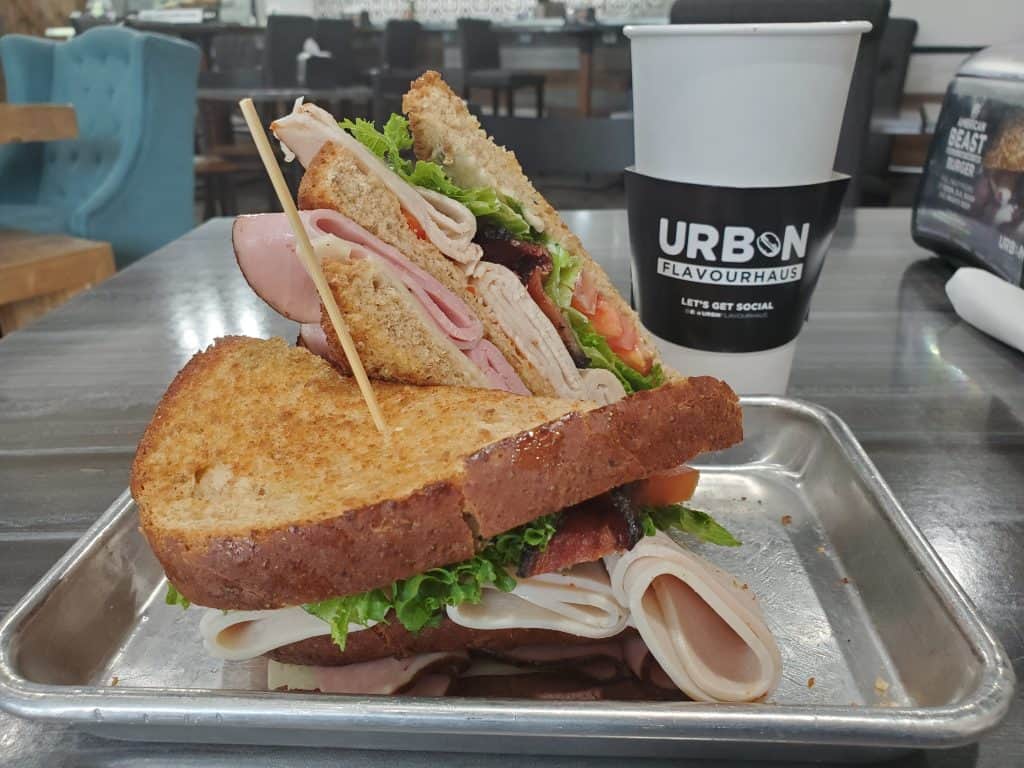 Club Sandwich at Urbn Flavorhaus