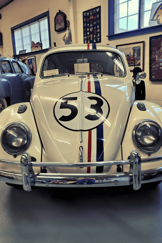 Herbie the Love Bug at the Swigart Museum, Huntingdon PA