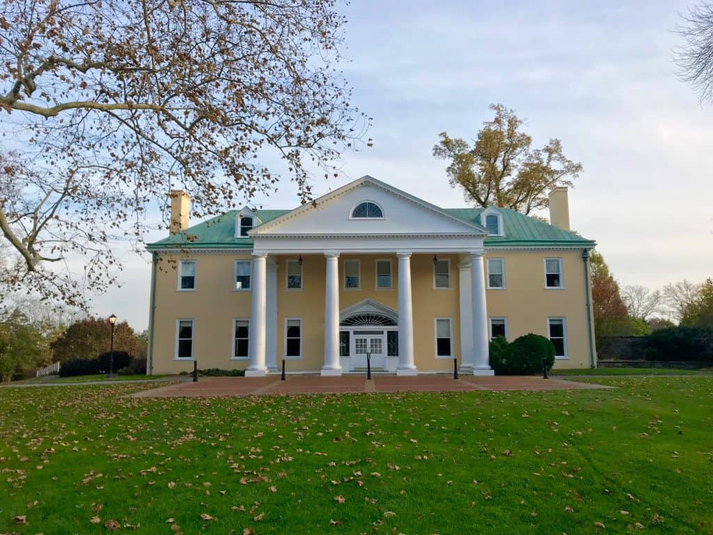 Bellevue Hall at Bellevue State Park, Delaware