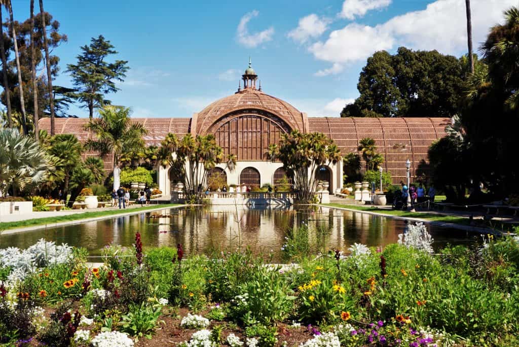 Botanical Building and Lily Pond at Balboa Park