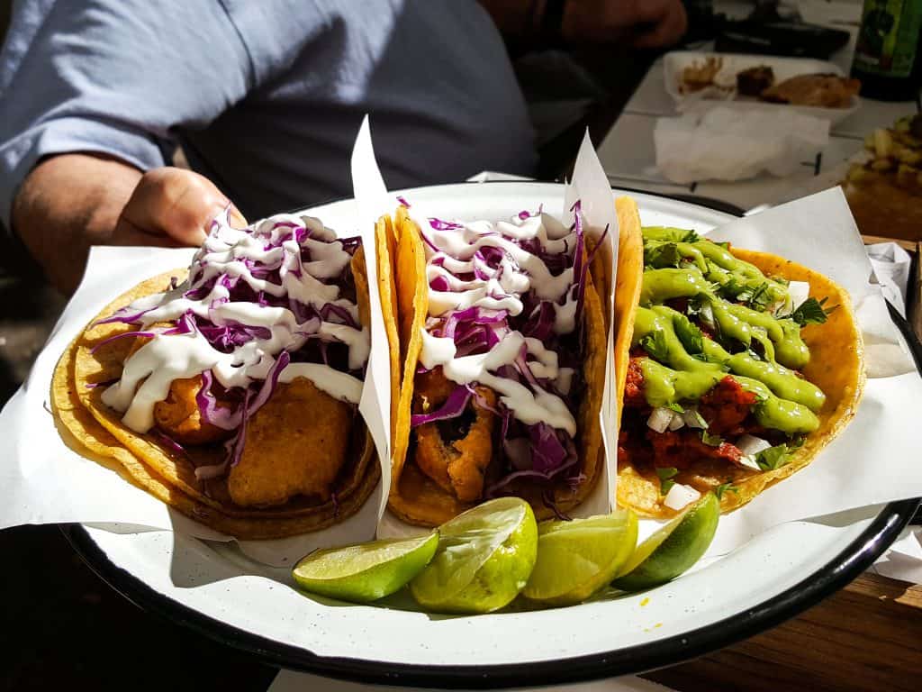 Fish Tacos as Telefonica Gastro Park