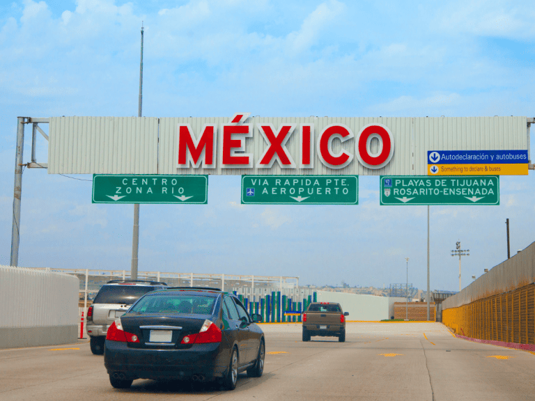 Taking a Rental Car to Mexico from the United States