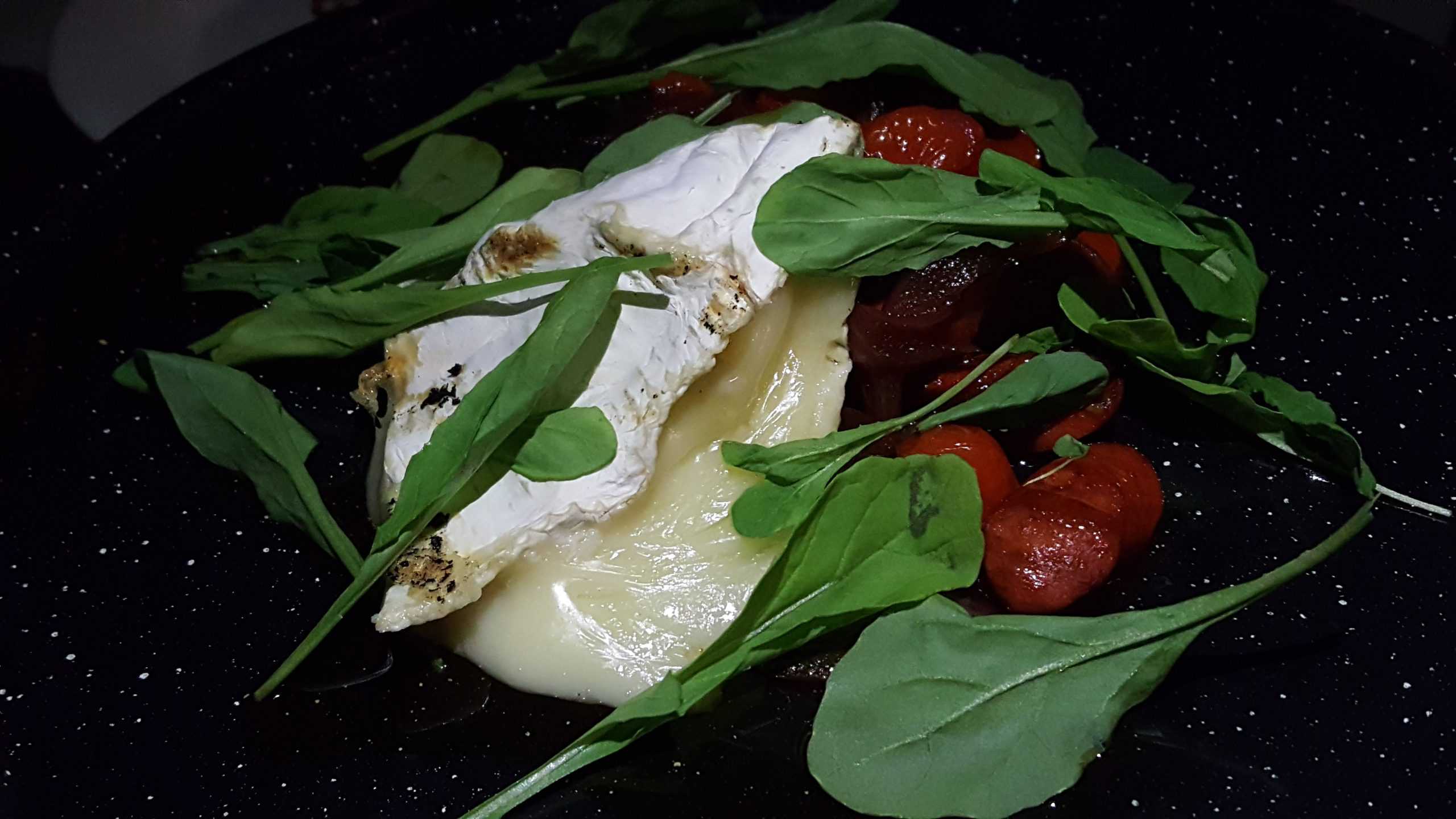 Brie and berries at Bar Bura