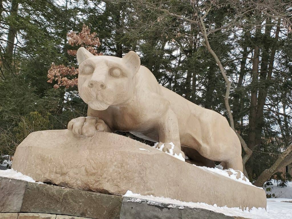 Nittany Lion Shrine at Penn State University, State College PA