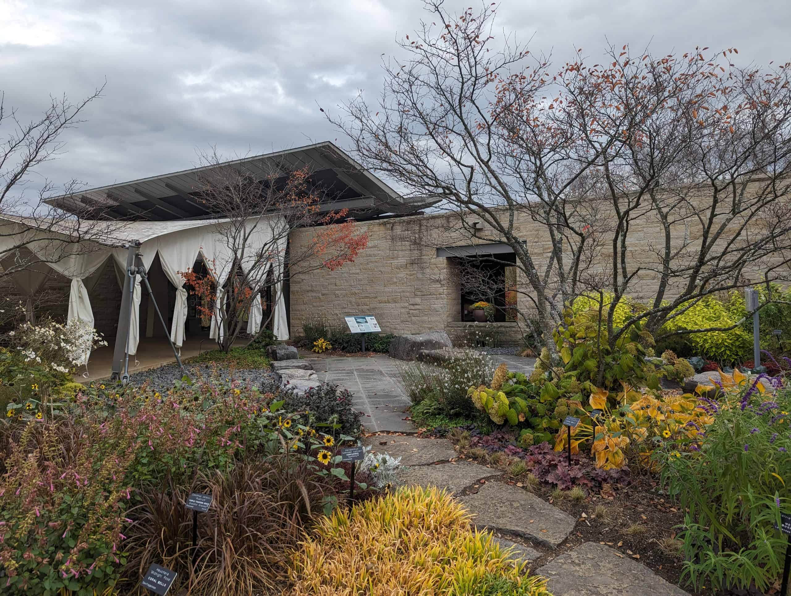 Overlook Pavilion at the Penn State Arboretum