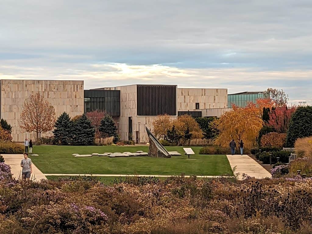 The new Palmer Art Museum at Penn State in Happy Valley PA