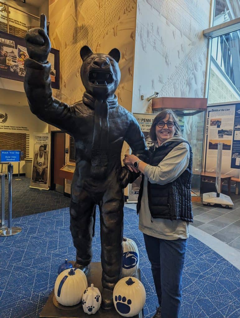 Me and the Nittany Lion 