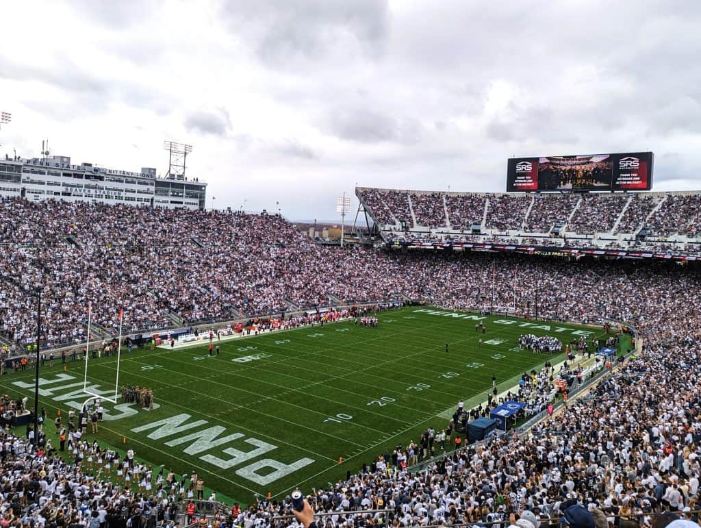 Penn State Football Game at Beaver Stadium