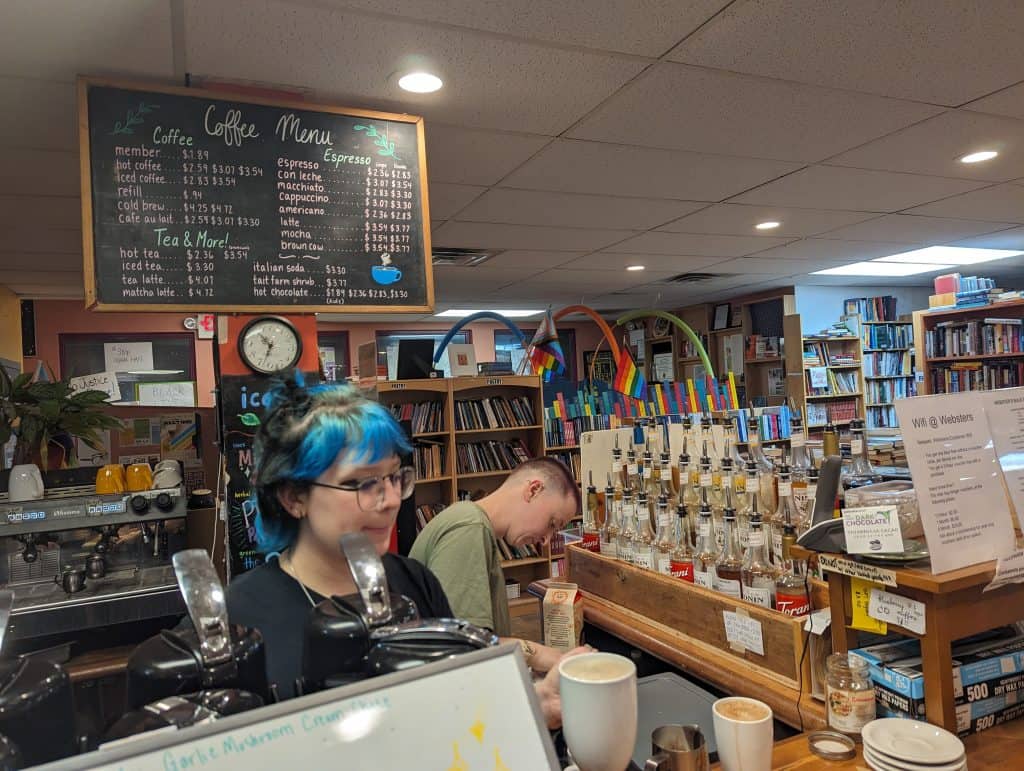 Webster's Book Cafe in State College
